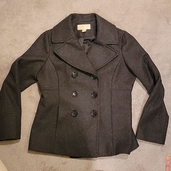 NWOT Michael Kors wool blend peacoat size M - Picture 5 of 11
